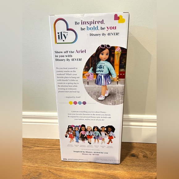 Disney Ily 4ever 18” brunette doll inspired by Ariel - Picture 3 of 5